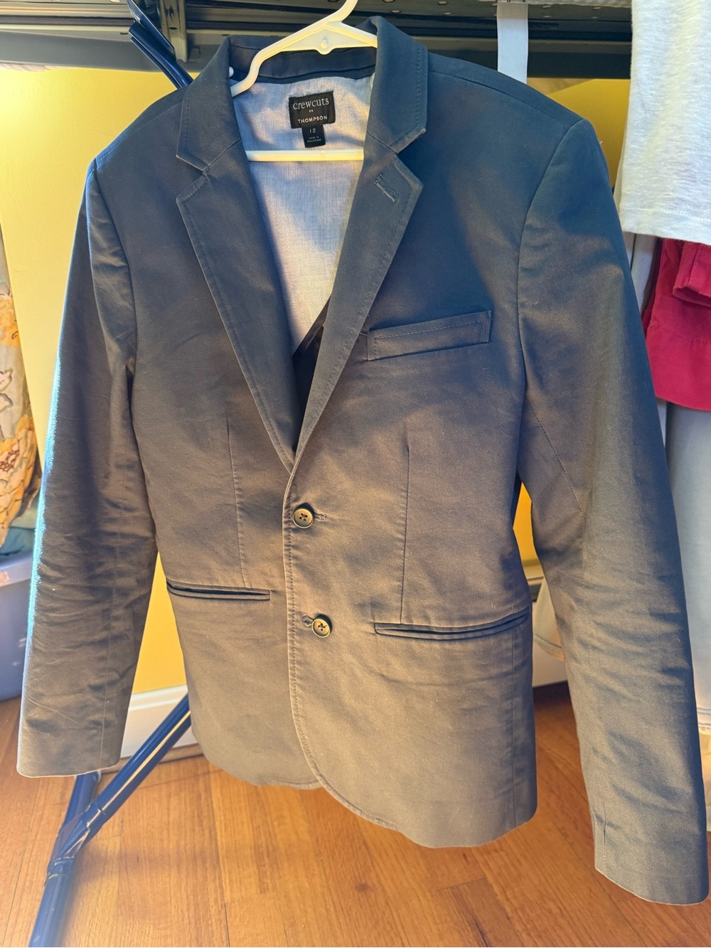 J. Crew Boys' Blue Two-Button Blazer